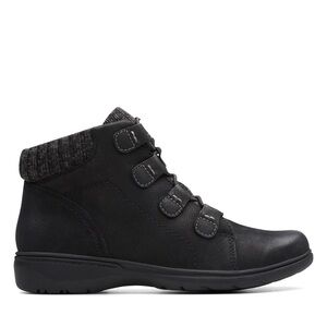 Clarks Women's Carleigh Jade Black Nubuck